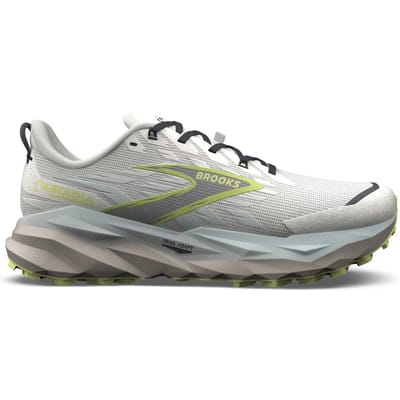 Brooks Cascadia 19, Vrouwen, Beige, Hardloopschoenen, maat: 36,5