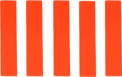MDsport - Markeerlijnen set van 5 - Rood - Markeerstreep - Vloermarkering
