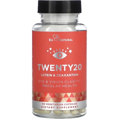 Eu Natural, Tlenty20, Luteïne & Zeaxanthine, 60 Plantaardige Capsules