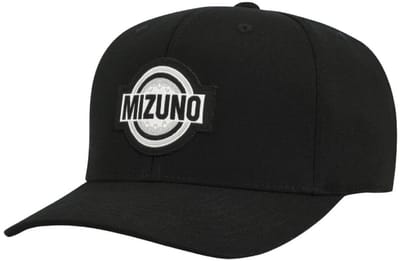 Mizuno Patch Snapback Golfcap - Zwart