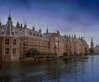 MyHobby Borduurpakket Binnenhof Den Haag - Complete set voor borduren