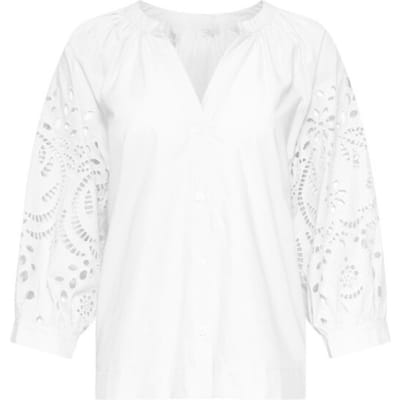 Smashed Lemon blouse 26338 - White