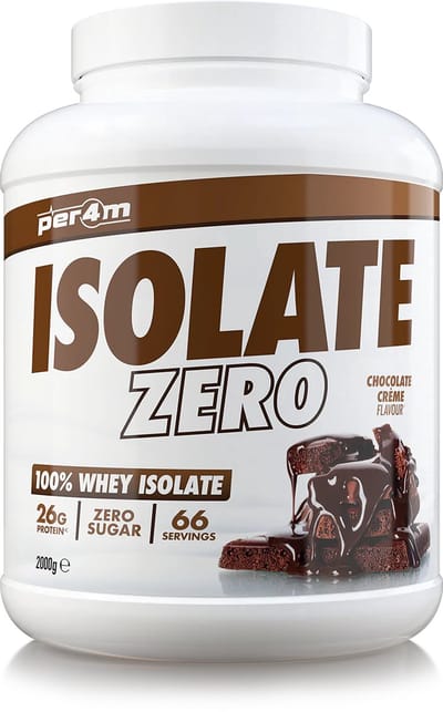 Per4m Whey Isolate Zero (2000g) Chocolate Creme - Eiwitten - Wei-eiwit isolaat