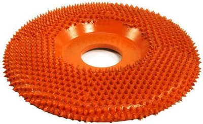 Saburr Power carving wheel 100 mm, flat, extra coarse