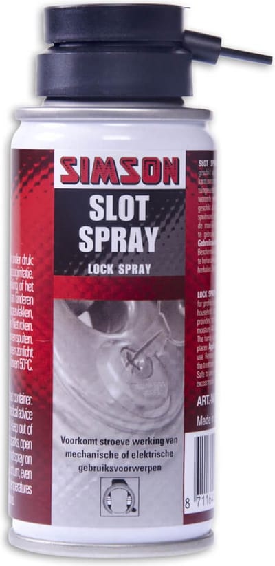 Simson Slot Spray - Precisie Nozzle - 100ml - Veelzijdige Smeermiddel