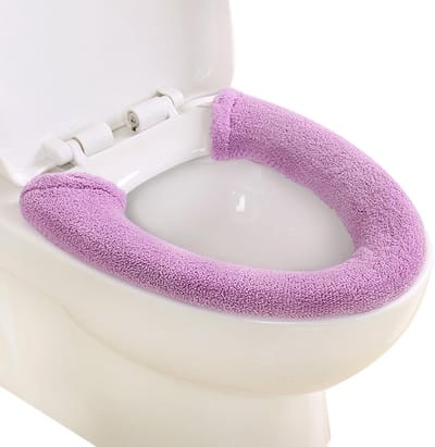 Zachte en Warme Toiletbril Bedekking, Dikke en Wasbare Toiletzitting, Universele Toiletzitting Bescherming, Comfortabel en Hygienisch