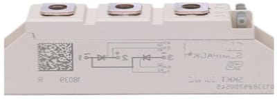 Elektronische Component - Beveiligingsmodule - Industriële Installatie - HF Transistor - 12 x 12 x 12 cm - Grijs