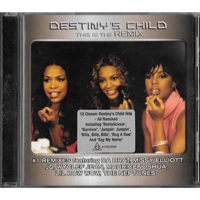 CD DESTINY'S CHILD - This Is the Remix  5076532000 Columbia 2002 Australië Rap & Hip-Hop/R&B Gebruikt black