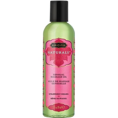 Kama Sutra - Naturals Massage Olie Aardbei 59 ml