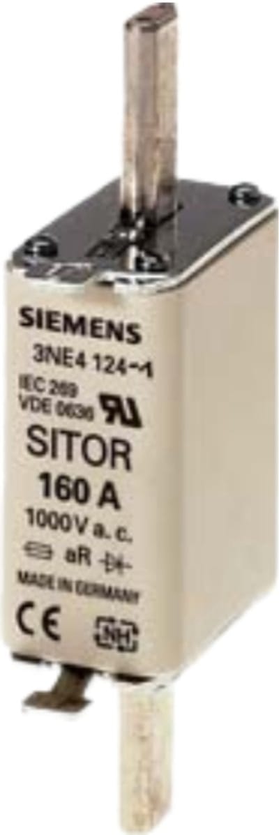 Siemens 3NE4120 Zekeringsinzetstuk Geschikt voor Zekeringsgrootte 000-4 Afmeting zekering : 0 80 A 1000 V 3 stuk(s)