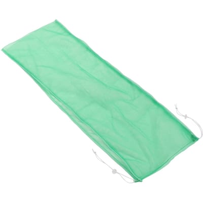Cage à oiseaux Filet en maille de nylon Réglable Anti-poussière Attrape-graines Garde Housse en filet pour Perroquets Perruche Ara CageVert vert