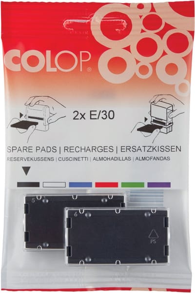 COLOP vervangkussen E/R17, rood