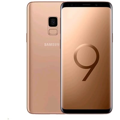 Gereviseerde Samsung Galaxy S9 G960F G960U Origineel Ontgrendeld Octa-core 4GB RAM 64GB ROM 12MP 5.8'' 3000mAh Smartphone G960U Simple Set goud