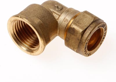 Installatiebranche Kniekoppeling binnendraads knel 1/2" x 15mm