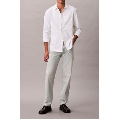Calvin Klein Standard Straight Jeans Ice Peak Taglia: W30L30 | Relaxed fit jeans Outlet | Uomo