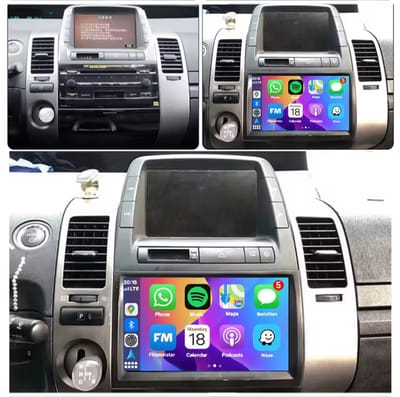 Autoradio 4/64GB met Carplay en Android auto | Geschikt voor Toyota Prius 2001-2009 | Radio scherm met Navigatie | 2001 2002 2003 2004 2005 2006 2007 2008 2009 | 20 JBL