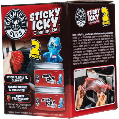 Chemical Guys Sticky Icky Cleaning Gel Sweet Strawberry Scent