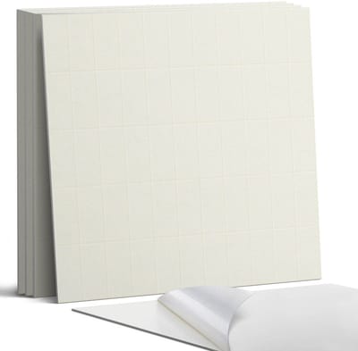 Coloray Wandpanelen Zelfklevend - Trendy verticale tegels Zelfklevende Wandpanelen - 50 cm x 50 cm - Romig Wandpaneel PVC - 5 stuks - Texturen Wandpanelen Zelfklevend - Wandbord Keuken - Wandpaneel Badkamer