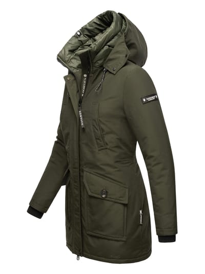 Navahoo dames winterjas Blizzardstorm – Lang, Warm & Functioneel