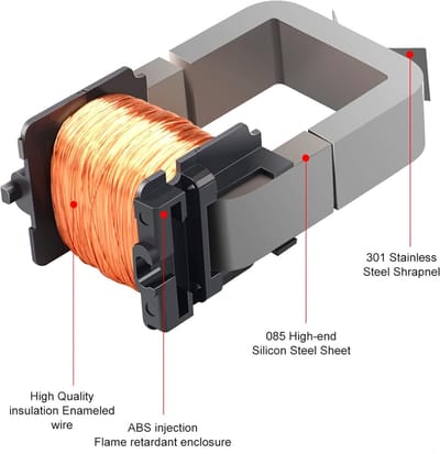Stroomtransformator Sensor - CT Klem Splitkern - Energie Meten - Hoge Nauwkeurigheid Klasse 0.5 - 1000 mm Uitlaatlengte