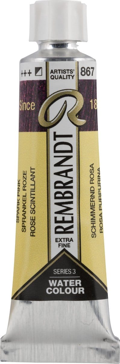 Rembrandt Aquarelverf Tube 10 ml Sprankel Roze 867