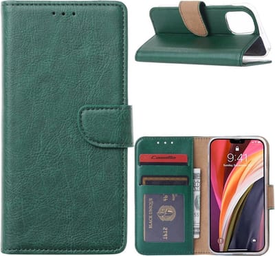 Cityhoesje – iPhone 12 Mini – Bookcase incl. Pasjeshouder
