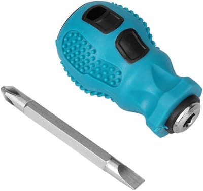 Korte Magnetische Schroevendraaiers voor Meerdere Doeleinden - Mini Dual Purpose Kruiskop Bits en Handgereedschap