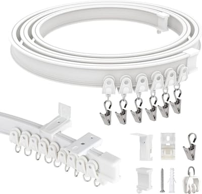 DailySupplies® Gordijnrail Uitschuifbaar - Gordijnroede - Gordijnrail