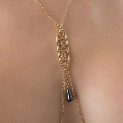 Sylvie Monthulé | Gold Nipple Clamps and Nipple Jewelry | Hieroglyph