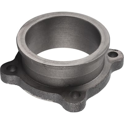 Turbo Charge Uitlaatflens 4 Bouten 2.5in naar 2.5in V-band Adapter Universeel Autoaccessoire