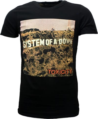 System Of A Down Toxicity T-Shirt - Officiële Merchandise - XXL