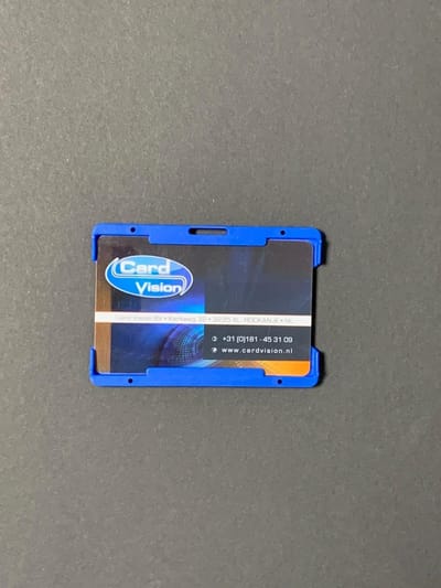 Kaarthouder - Type Safebadge / Blauw