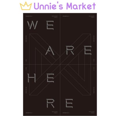 MONSTA X - Take.2 WIJ ZIJN HIER(Willekeurig) RANDOM 1EA black