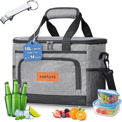 Thijox - Thermische Tas 15L Koeltas - Isolerende Lunchtas voor Camping, Picknick, Werk en Kinderen - Duurzaam en Lichtgewicht - Ideaal voor Buitenshui