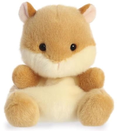 Palm Pals Hamster Pluche Knuffel 15 cm