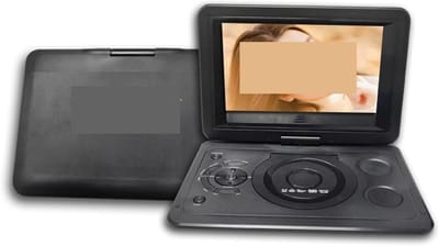 Draagbare DVD Speler - Mobiele TV - Films Kijken - Roterend Scherm - 10.1 Inch - Zwart