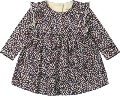 ducky beau jurk angora rood