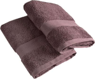 Casilin Royal Touch - Hotel Kwaliteit - Pakket van 2 Badlakens - 65 x 125 cm - Figue - Paars