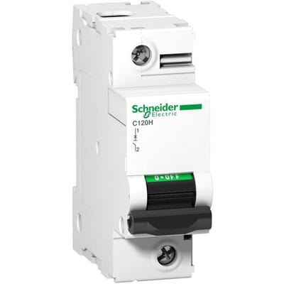 Schneider Electric A9N18492 A9N18492 Zekeringautomaat - 125 A - 144 V/DC