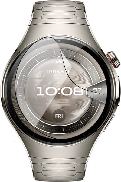 Screenprotector geschikt voor Huawei Watch 5 46mm - 1x FlexGuard Screen Protector