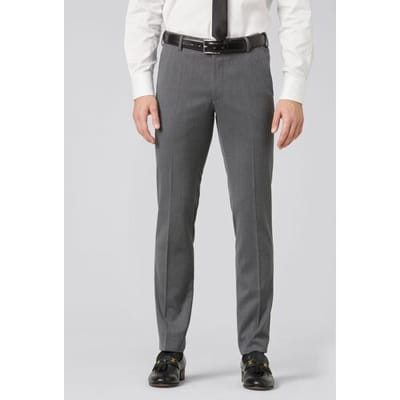 Meyer Broek Roma Active Wool Stretch Easy-Care Midden Grijs / male
