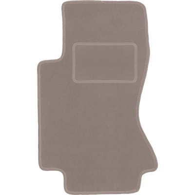 Beige bestuurdersmat voor: Jaguar S-Type X204 sedan (2002-2008)
