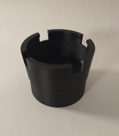 Rookmelder Picker - Demontage Gereedschap - Onderhoud Rookmelders - Speciaal voor SMT Modellen - 10x10x8 cm - Zwart