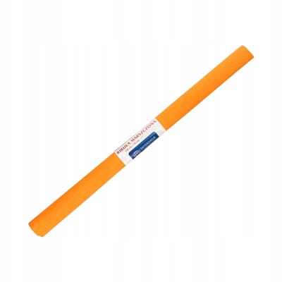 Kreukelpapier Feloranje 200x50cm - Ideaal voor Knutselen en School