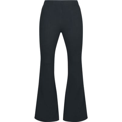 R.E.D. Rock-Engineered Design Zwarte bootcut-legging met uitlopende pijpen - Dames - S