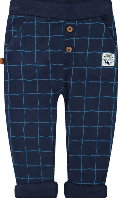 Frogs and Dogs - Joggingbroekje - Polar Adventure - Navy Blauw - Maat 62 -