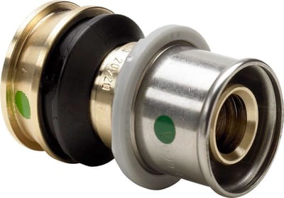 Viega Raxofix-overgangskoppeling, d1 16, d2 16 siliciumbrons model 5315.9, 646639