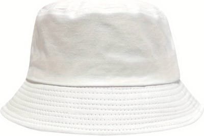 Nivard Zonnehoed - Reishoed - UV Beschermende Hoed - Bucket Hat - Festival - Pet - Hoedje Voor Dames & Heren - Hoofdbescherming - Wit