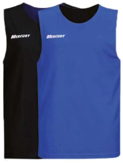 Mercury Equipment Texas Reversible Mouwloos T-shirt Blauw 3XL Man