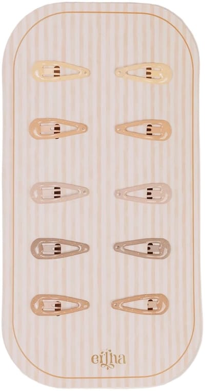 Mrs Ertha Glitter Mini Haarclips - Set van 10 stuks - Multi